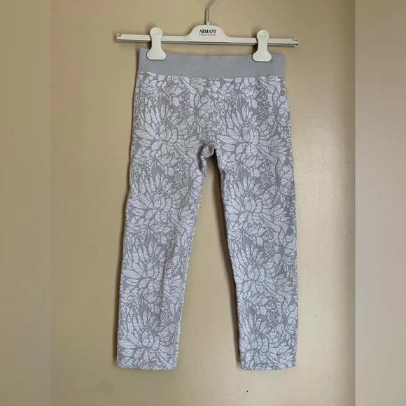 Fabletics leggings, gray patterned dropped - Picture 1 of 6